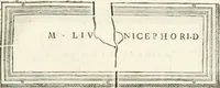Picture 117 of 192 from Monumentum sive columbarium libertorum et servorum Liviae Augustae et Caesarum : Romae detectum in Via Appia, anno M.D.CC.XXVI. (1727), leaf 236