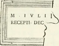 Picture 118 of 192 from Monumentum sive columbarium libertorum et servorum Liviae Augustae et Caesarum : Romae detectum in Via Appia, anno M.D.CC.XXVI. (1727), leaf 236