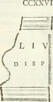 Picture 125 of 192 from Monumentum sive columbarium libertorum et servorum Liviae Augustae et Caesarum : Romae detectum in Via Appia, anno M.D.CC.XXVI. (1727), leaf 238