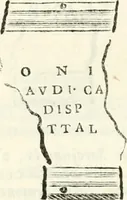 An illustration from Monumentum sive columbarium libertorum et servorum Liviae Augustae et Caesarum : Romae detectum in Via Appia, anno M.D.CC.XXVI. (1727)
