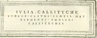 Picture 131 of 192 from Monumentum sive columbarium libertorum et servorum Liviae Augustae et Caesarum : Romae detectum in Via Appia, anno M.D.CC.XXVI. (1727), leaf 243