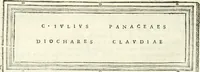 An illustration from Monumentum sive columbarium libertorum et servorum Liviae Augustae et Caesarum : Romae detectum in Via Appia, anno M.D.CC.XXVI. (1727)