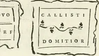 An illustration from Monumentum sive columbarium libertorum et servorum Liviae Augustae et Caesarum : Romae detectum in Via Appia, anno M.D.CC.XXVI. (1727)