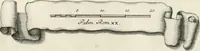 An illustration from Monumentum sive columbarium libertorum et servorum Liviae Augustae et Caesarum : Romae detectum in Via Appia, anno M.D.CC.XXVI. (1727)