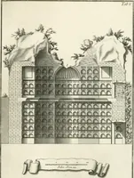 An illustration from Monumentum sive columbarium libertorum et servorum Liviae Augustae et Caesarum : Romae detectum in Via Appia, anno M.D.CC.XXVI. (1727)