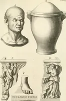 An illustration from Monumentum sive columbarium libertorum et servorum Liviae Augustae et Caesarum : Romae detectum in Via Appia, anno M.D.CC.XXVI. (1727)