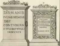 Picture 186 of 192 from Monumentum sive columbarium libertorum et servorum Liviae Augustae et Caesarum : Romae detectum in Via Appia, anno M.D.CC.XXVI. (1727), leaf 322