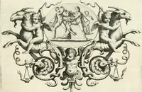 An illustration from Monumentum sive columbarium libertorum et servorum Liviae Augustae et Caesarum : Romae detectum in Via Appia, anno M.D.CC.XXVI. (1727)