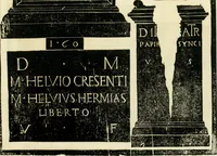 Picture 56 of 66 from Monvmenta antiqva vrbis et agri Brixiani (1564), leaf 56