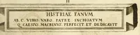 An illustration from Monvmenta patavina Sertorii Vrsati stvdio collecta, digesta, explicata, suisque iconibus expressa . (1652)