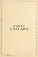 Picture 6 of 117 from Moral emblems, with aphorisms, adages, and proverbs, of all ages and nations (1862), leaf 22
