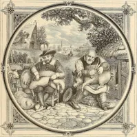 An illustration from Moral emblems, with aphorisms, adages, and proverbs, of all ages and nations (1862)
