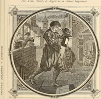 An illustration from Moral emblems, with aphorisms, adages, and proverbs, of all ages and nations (1862)