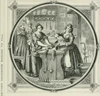 An illustration from Moral emblems : with aphorisms, adages, and proverbs, of all ages and nations, from Jacob Cats and Robert Farlie : with illustrations freely rendered, from designs found in their works (1860)