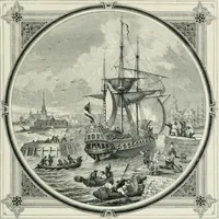 An illustration from Moral emblems : with aphorisms, adages, and proverbs, of all ages and nations, from Jacob Cats and Robert Farlie : with illustrations freely rendered, from designs found in their works (1860)