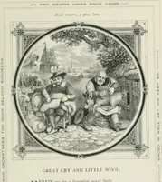 Picture 100 of 118 from Moral emblems : with aphorisms, adages, and proverbs, of all ages and nations, from Jacob Cats and Robert Farlie : with illustrations freely rendered, from designs found in their works (1860), leaf 220
