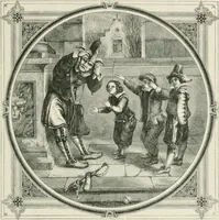 An illustration from Moral emblems : with aphorisms, adages, and proverbs, of all ages and nations, from Jacob Cats and Robert Farlie : with illustrations freely rendered, from designs found in their works (1860)