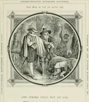 An illustration from Moral emblems : with aphorisms, adages, and proverbs, of all ages and nations, from Jacob Cats and Robert Farlie : with illustrations freely rendered, from designs found in their works (1860)
