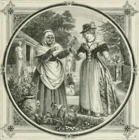 An illustration from Moral emblems : with aphorisms, adages, and proverbs, of all ages and nations, from Jacob Cats and Robert Farlie : with illustrations freely rendered, from designs found in their works (1860)