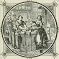 An illustration from Moral emblems : with aphorisms, adages, and proverbs, of all ages and nations, from Jacob Cats and Robert Farlie : with illustrations freely rendered, from designs found in their works (1860)