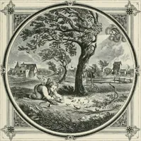 Picture 57 of 114 from Moral emblems : with aphorisms, adages, and proverbs, of all ages and nations, from Jacob Cats and Robert Farlie : with illustrations freely rendered, from designs found in their works (1860), leaf 134