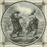 An illustration from Moral emblems : with aphorisms, adages, and proverbs, of all ages and nations, from Jacob Cats and Robert Farlie : with illustrations freely rendered, from designs found in their works (1860)