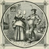 An illustration from Moral emblems : with aphorisms, adages, and proverbs, of all ages and nations, from Jacob Cats and Robert Farlie : with illustrations freely rendered, from designs found in their works (1860)