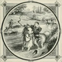 Picture 73 of 114 from Moral emblems : with aphorisms, adages, and proverbs, of all ages and nations, from Jacob Cats and Robert Farlie : with illustrations freely rendered, from designs found in their works (1860), leaf 166