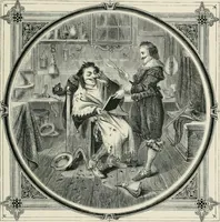 An illustration from Moral emblems : with aphorisms, adages, and proverbs, of all ages and nations, from Jacob Cats and Robert Farlie : with illustrations freely rendered, from designs found in their works (1860)