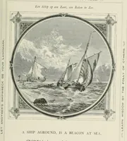 An illustration from Moral emblems : with aphorisms, adages, and proverbs, of all ages and nations, from Jacob Cats and Robert Farlie : with illustrations freely rendered, from designs found in their works (1860)