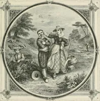 An illustration from Moral emblems : with aphorisms, adages, and proverbs, of all ages and nations, from Jacob Cats and Robert Farlie : with illustrations freely rendered, from designs found in their works (1860)