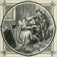 An illustration from Moral emblems : with aphorisms, adages, and proverbs, of all ages and nations, from Jacob Cats and Robert Farlie : with illustrations freely rendered, from designs found in their works (1860)
