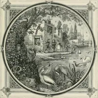 An illustration from Moral emblems : with aphorisms, adages, and proverbs, of all ages and nations, from Jacob Cats and Robert Farlie : with illustrations freely rendered, from designs found in their works (1860)