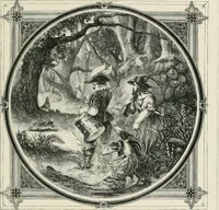 An illustration from Moral emblems : with aphorisms, adages, and proverbs, of all ages and nations, from Jacob Cats and Robert Farlie : with illustrations freely rendered, from designs found in their works (1860)