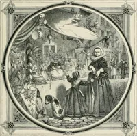 Picture 112 of 114 from Moral emblems : with aphorisms, adages, and proverbs, of all ages and nations, from Jacob Cats and Robert Farlie : with illustrations freely rendered, from designs found in their works (1860), leaf 254