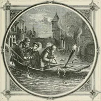 Picture 11 of 114 from Moral emblems : with aphorisms, adages, and proverbs, of all ages and nations, from Jacob Cats and Robert Farlie : with illustrations freely rendered, from designs found in their works (1860), leaf 38