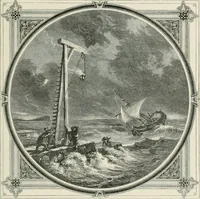 An illustration from Moral emblems : with aphorisms, adages, and proverbs, of all ages and nations, from Jacob Cats and Robert Farlie : with illustrations freely rendered, from designs found in their works (1860)