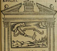 An illustration from Emblemas morales de don Ivan de Horozco y Couarruuias.. (1589)