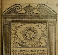 An illustration from Emblemas morales de don Ivan de Horozco y Couarruuias.. (1589)