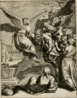 Picture 80 of 108 from Moralia Horatiana, das ist, Die Horatzische sitten-lehre : aus der ernst-sittigen geselschaft der alten weise-meister gezogen, und mit 113 [i.e. 103] in kupfer gestochenen sinn-bildern, und eben so viel erklärungen und andern anmärkungen vorgestellet (1656), leaf 168