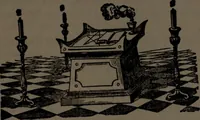 An illustration from Morals and dogma of the ancient and accepted Scottish Rite of freemasonry (1906)