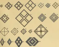 Picture 13 of 406 from Mordvalaisten pukuja kuoseja. Trachten und Muster der Mordvinen (1896), leaf 116