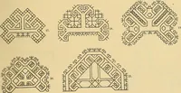 Picture 39 of 406 from Mordvalaisten pukuja kuoseja. Trachten und Muster der Mordvinen (1896), leaf 186