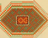 Picture 92 of 406 from Mordvalaisten pukuja kuoseja. Trachten und Muster der Mordvinen (1896), leaf 246