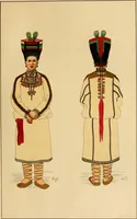 An illustration from Mordvalaisten pukuja kuoseja. Trachten und Muster der Mordvinen (1896)