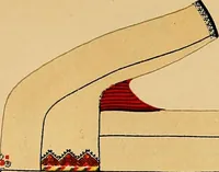 Picture 112 of 406 from Mordvalaisten pukuja kuoseja. Trachten und Muster der Mordvinen (1896), leaf 270