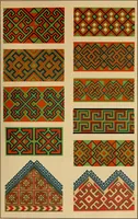 Picture 118 of 406 from Mordvalaisten pukuja kuoseja. Trachten und Muster der Mordvinen (1896), leaf 280