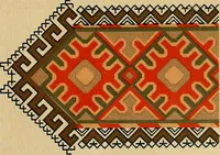 Picture 154 of 406 from Mordvalaisten pukuja kuoseja. Trachten und Muster der Mordvinen (1896), leaf 318