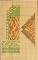 Picture 160 of 406 from Mordvalaisten pukuja kuoseja. Trachten und Muster der Mordvinen (1896), leaf 330