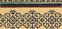 Picture 163 of 406 from Mordvalaisten pukuja kuoseja. Trachten und Muster der Mordvinen (1896), leaf 346